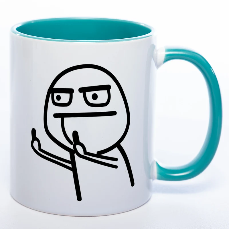 Mister Stinky 2 Motiv-Tasse - lustige Kaffeetasse fürs Büro- in vielen Farben und spülmaschinenfest