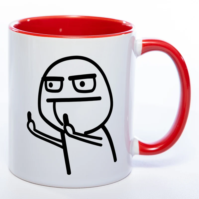 Mister Stinky 2 Motiv-Tasse - lustige Kaffeetasse fürs Büro- in vielen Farben und spülmaschinenfest
