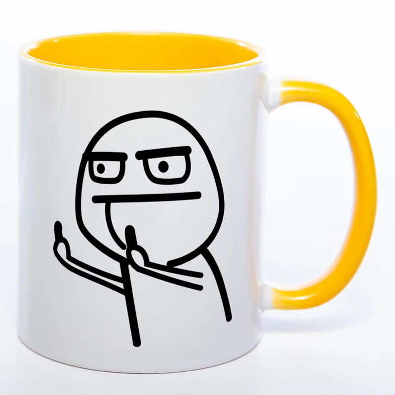 Mister Stinky 2 Motiv-Tasse - lustige Kaffeetasse fürs Büro- in vielen Farben und spülmaschinenfest