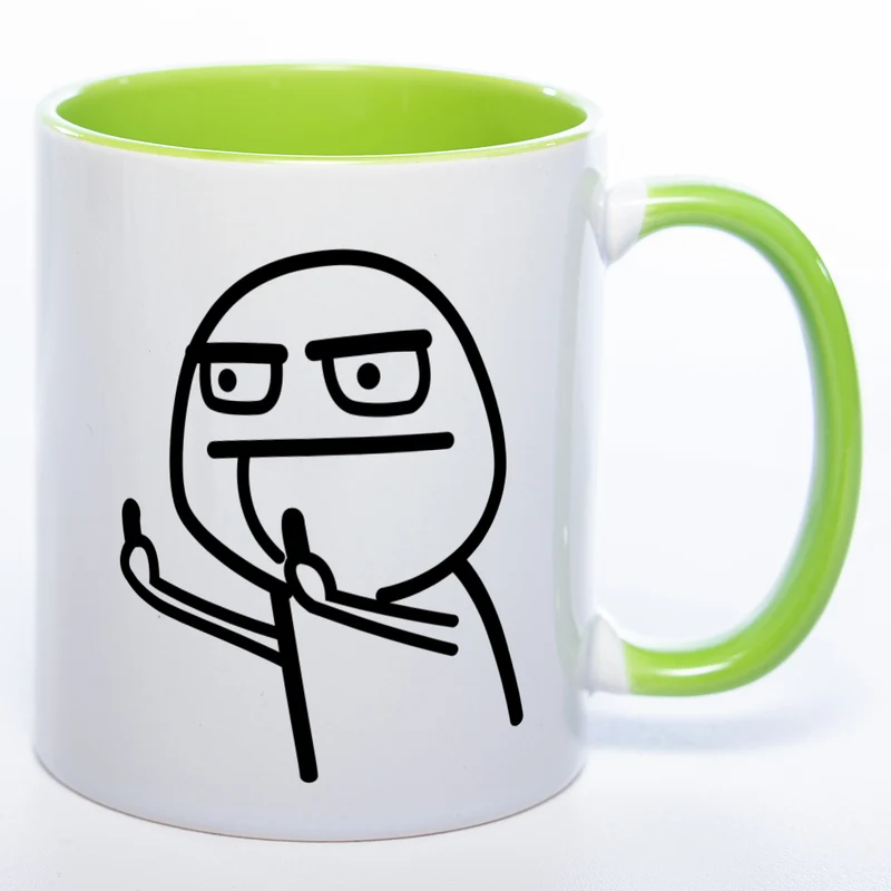 Mister Stinky 2 Motiv-Tasse - lustige Kaffeetasse fürs Büro- in vielen Farben und spülmaschinenfest