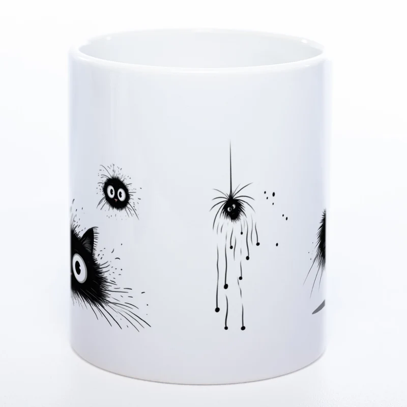 Katzen Motiv-Tasse - süße Kaffeetasse in vielen Farben - Miezetasse spülmaschinenfest