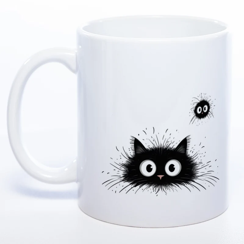 Katzen Motiv-Tasse - süße Kaffeetasse in vielen Farben - Miezetasse spülmaschinenfest
