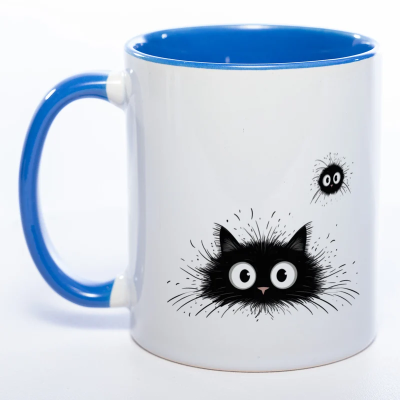 Katzen Motiv-Tasse - süße Kaffeetasse in vielen Farben - Miezetasse spülmaschinenfest