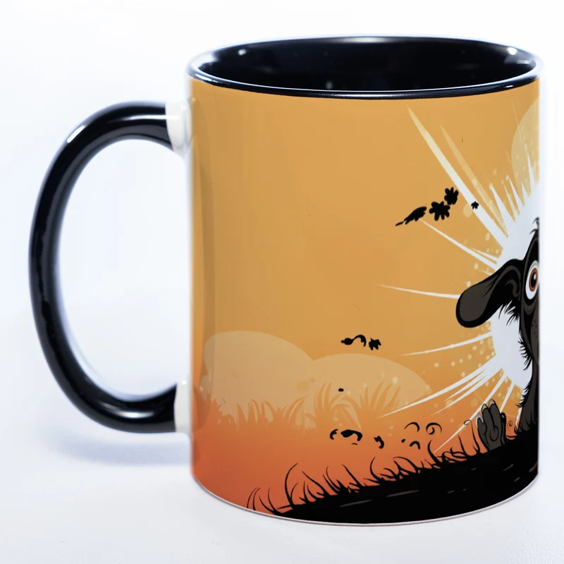Crazydog Motiv 2 Spülmaschinenfeste Motiv-Tasse - exclusive Kaffeetasse
