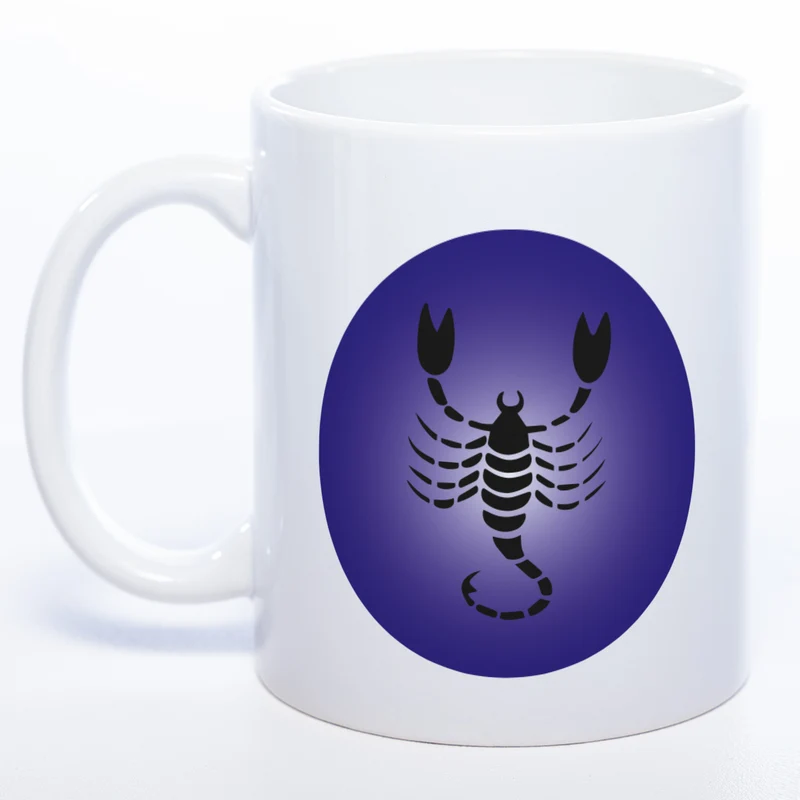 Sternzeichen -Tasse mit Namen und Geburtsdatum - spülmaschinenfest