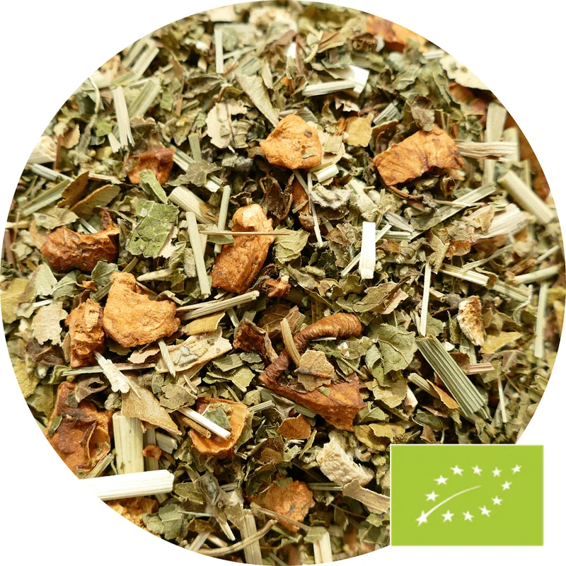 No. 647 Rooibos grün Weinbergpfirsich Bio DE-ÖKO-003