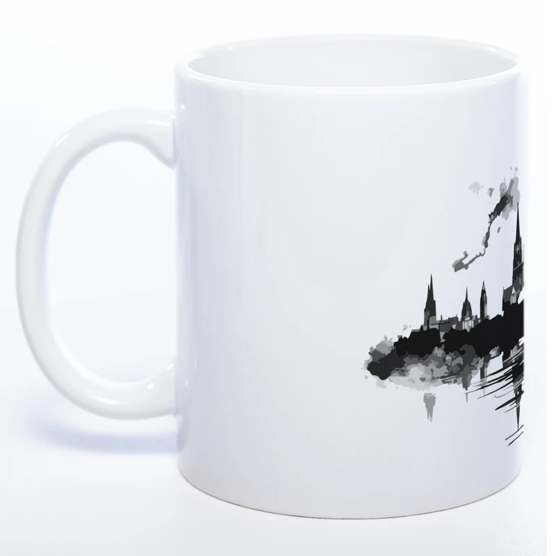 Spülmaschinenfeste Motiv-Tasse Skyline KÖLN