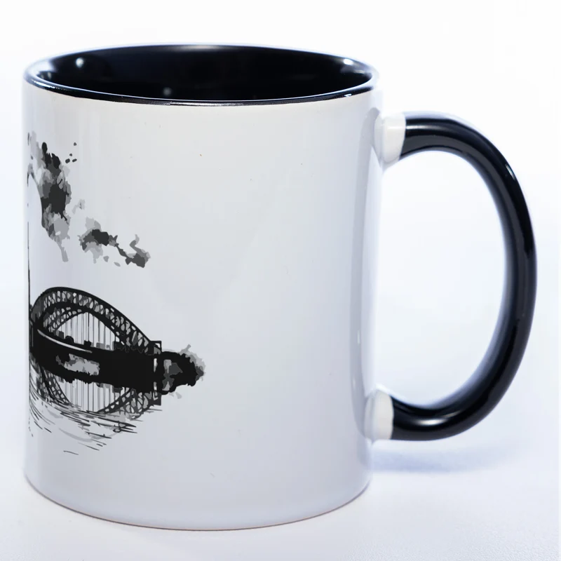 Spülmaschinenfeste Motiv-Tasse Skyline KÖLN