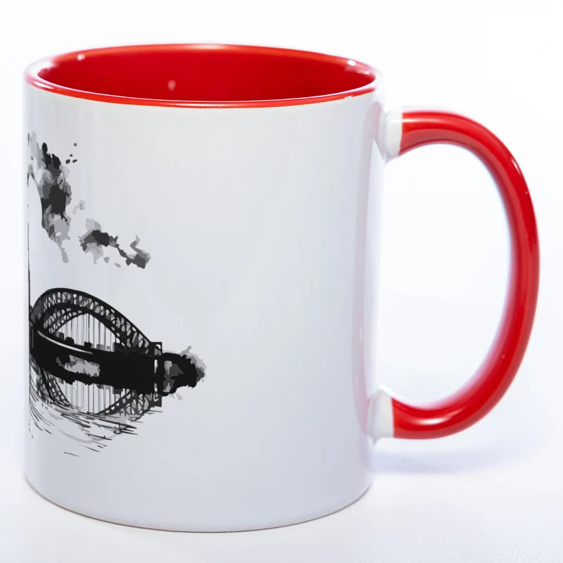 Spülmaschinenfeste Motiv-Tasse Skyline KÖLN