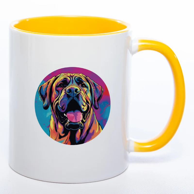 Mug Art Tasse mit Deutsche Dogge Motiv wahlweise mit NAME - Kaffeetasse StickyWorld Exclusive