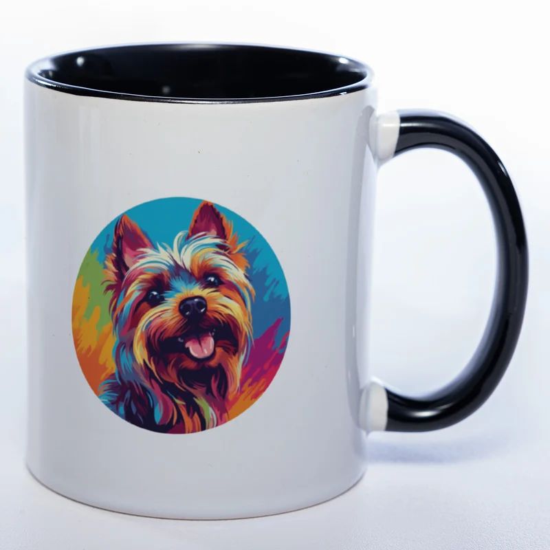Mug Art Tasse mit Yorkshire Motiv & wahlweise mit NAMEN - Kaffeetasse StickyWorld Exclusive