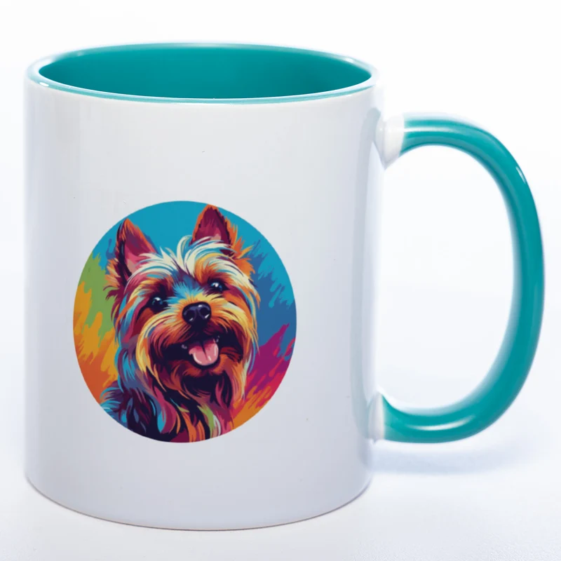 Mug Art Tasse mit Yorkshire Motiv & wahlweise mit NAMEN - Kaffeetasse StickyWorld Exclusive