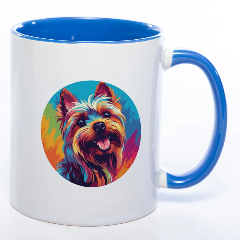 Mug Art Tasse mit Yorkshire Motiv & wahlweise mit NAMEN - Kaffeetasse StickyWorld Exclusive