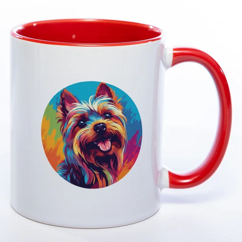 Mug Art Tasse mit Yorkshire Motiv & wahlweise mit NAMEN - Kaffeetasse StickyWorld Exclusive