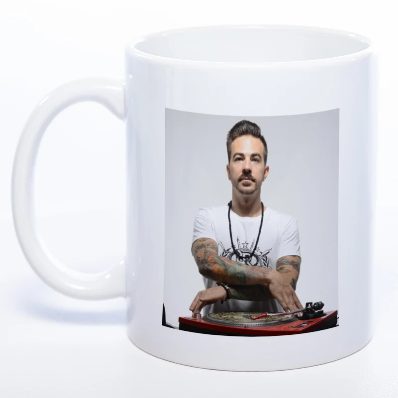 Spülmaschinenfeste Tasse "Best DJ Ever" mit Foto (HD Druck) | Jetzt selbst gestalten!