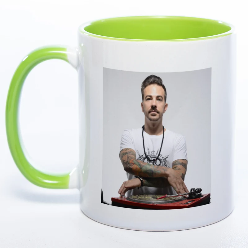Spülmaschinenfeste Tasse "Best DJ Ever" mit Foto (HD Druck) | Jetzt selbst gestalten!