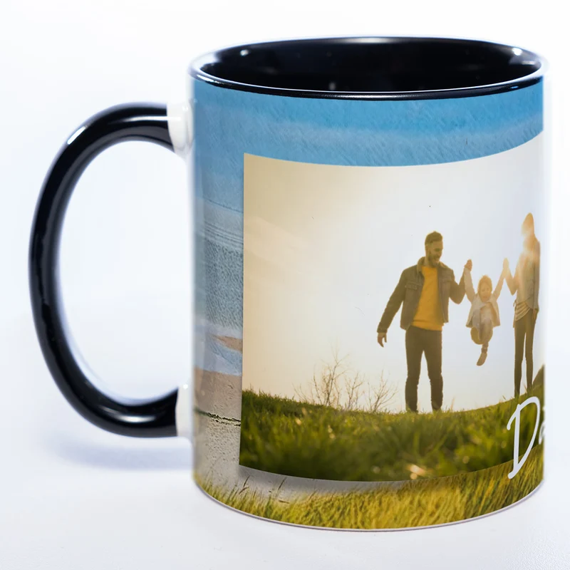 Urlaubserinnerung - Spülmaschinenfeste Tasse mit Foto (HD Druck) | Jetzt selbst gestalten!