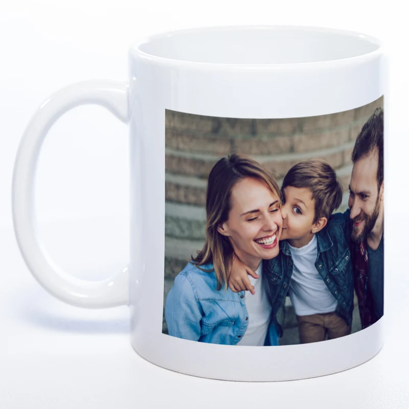 Spülmaschinenfeste Tasse "Mama" mit Foto (HD Druck) | Jetzt selbst gestalten!