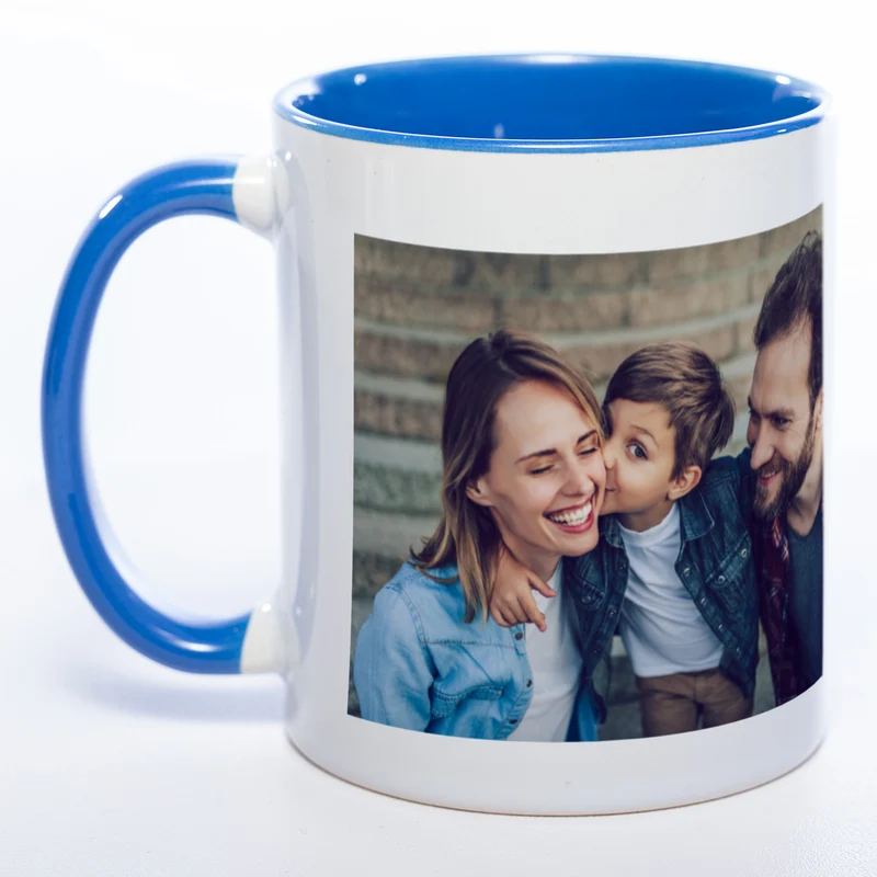 Spülmaschinenfeste Tasse "Mama" mit Foto (HD Druck) | Jetzt selbst gestalten!