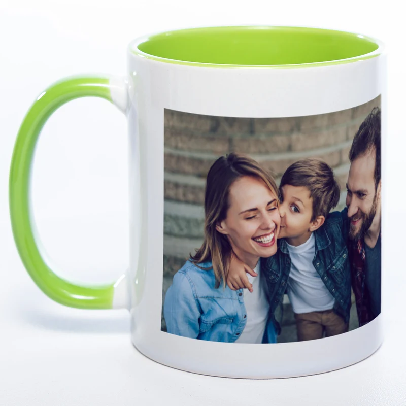 Spülmaschinenfeste Tasse "Mama" mit Foto (HD Druck) | Jetzt selbst gestalten!