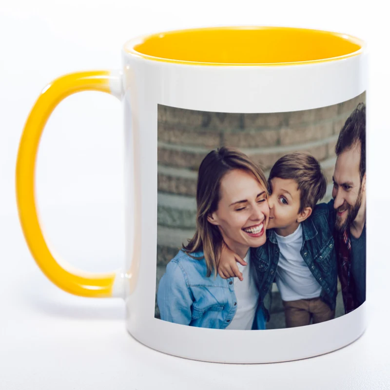 Spülmaschinenfeste Tasse "Mama" mit Foto (HD Druck) | Jetzt selbst gestalten!