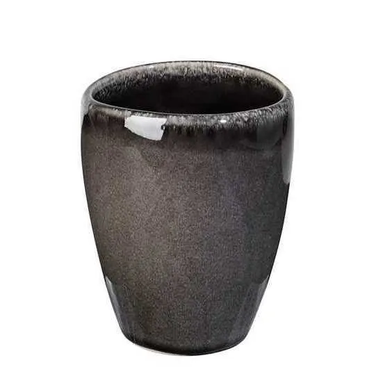 BROSTE COPENHAGEN Becher Nordic Coal ohne Henkel
