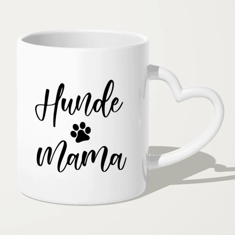 Personalisierte Tasse - 1 Frau + 1 Hund