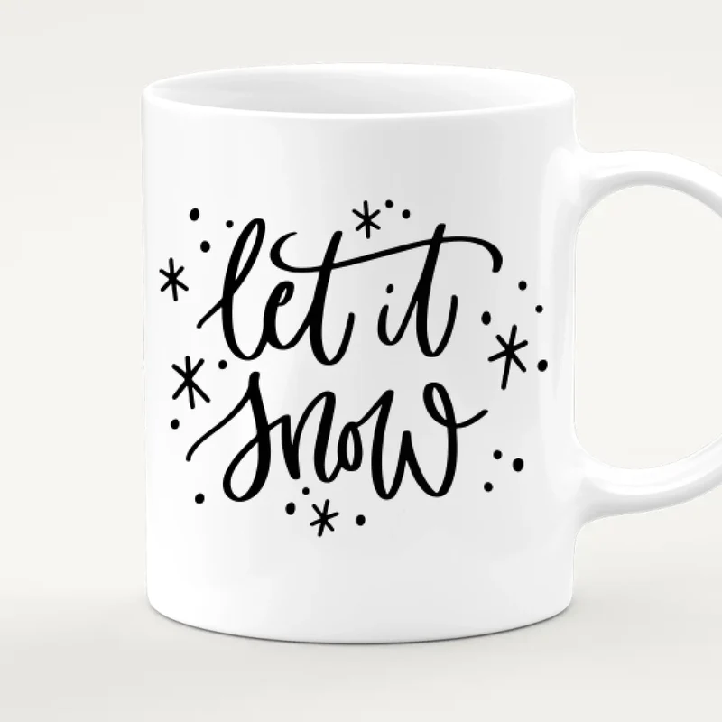Personalisierte Tasse für Beste Freundinnen (3 Freundinnen) - Weihnachtstasse