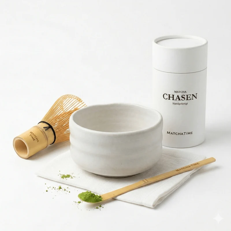 Handgefertigte Matcha-Schale (Chawan)