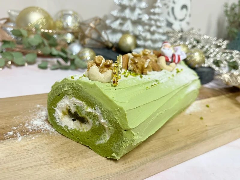 Raw抹茶ブッシュドノエル