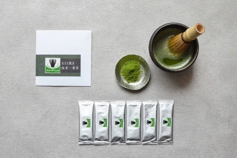 定期便「森と湧水の美抹茶」（石臼挽き抹茶一番茶 2g12本入）