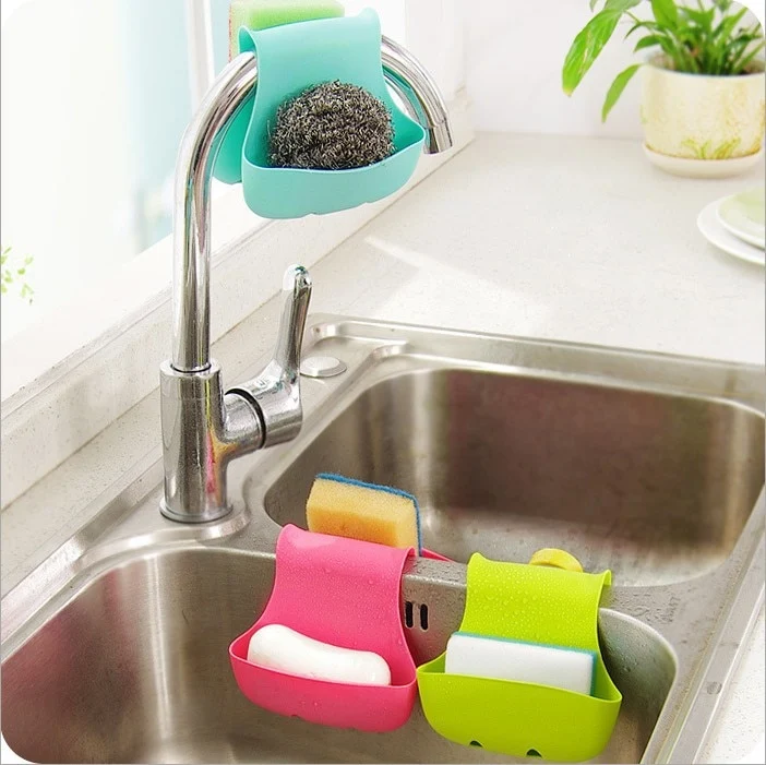 Kitchen Storage Rack Kitchen Sink Clean Sponge Holder Kitchen Accessories