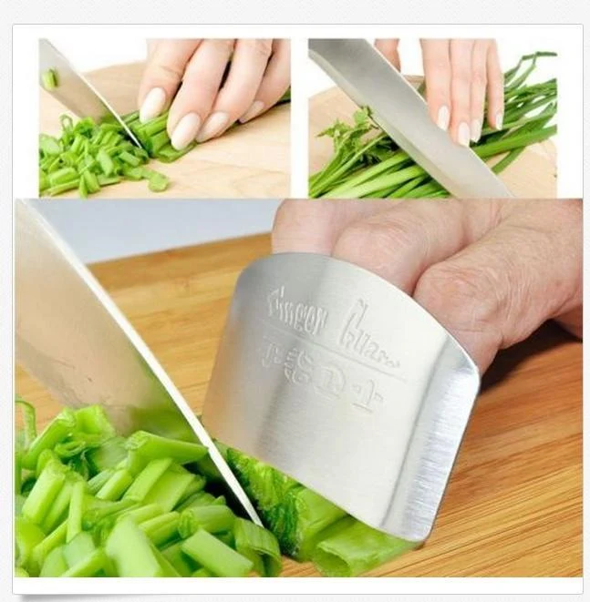 Hoomall Stainless Steel Finger Protector Kitchen Gadgets