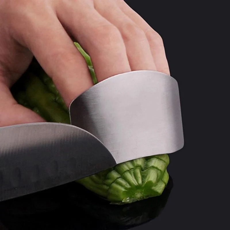 Hoomall Stainless Steel Finger Protector Kitchen Gadgets