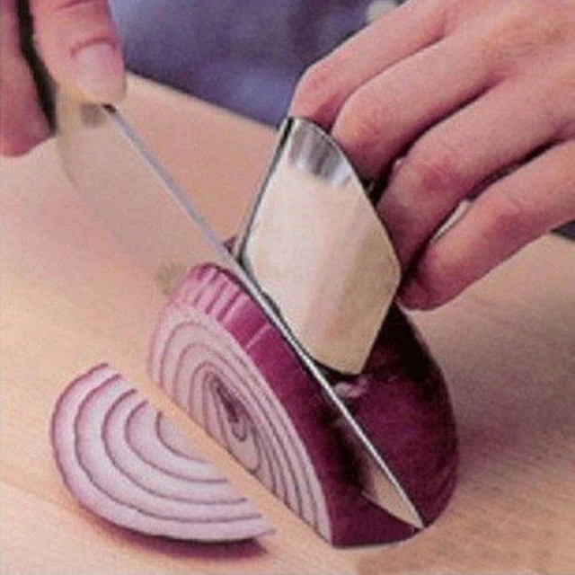 Hoomall Stainless Steel Finger Protector Kitchen Gadgets