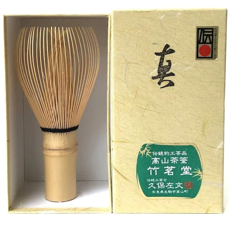 Chikumeido Urasenke Shin Kazuho Matcha Whisk by Kubo Sabun