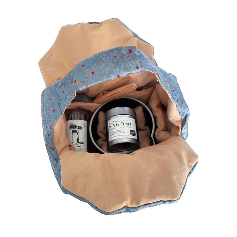 Brocade Portable Matcha Ware Storage Bag