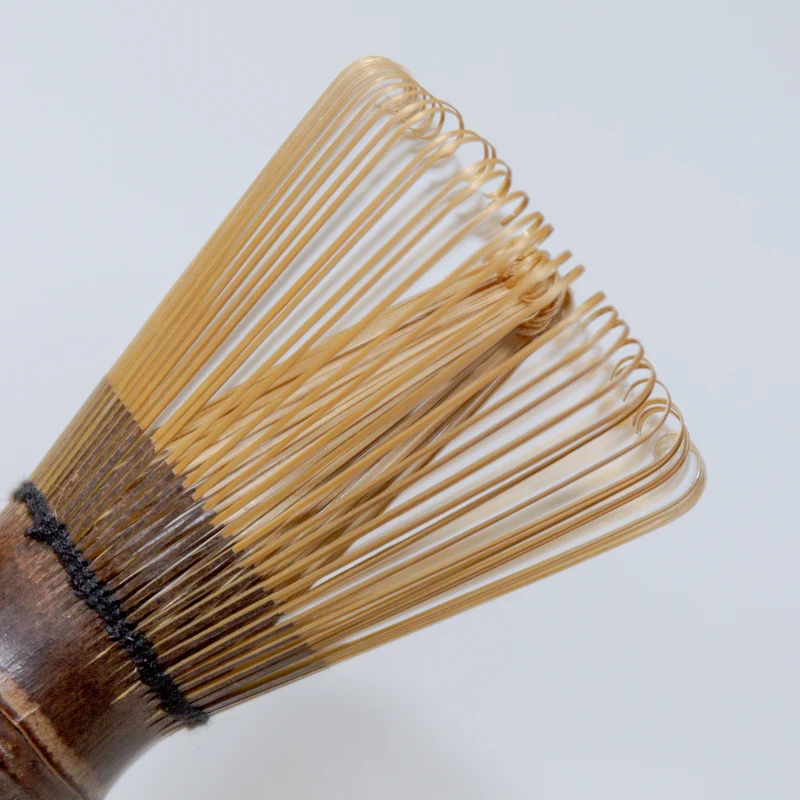 Purple Bamboo Matcha Whisk Chasen – 100 Prongs