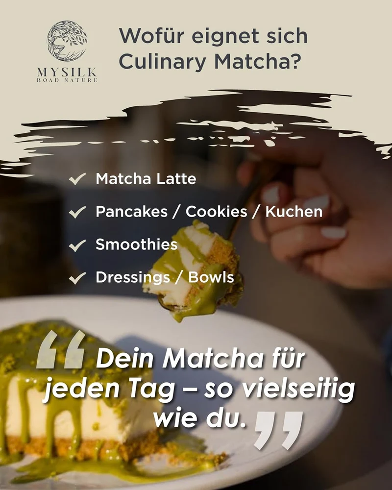 Matcha Pulver Culinary Grade 30 g – japanischer Grüntee aus Uji für Latte & Backen