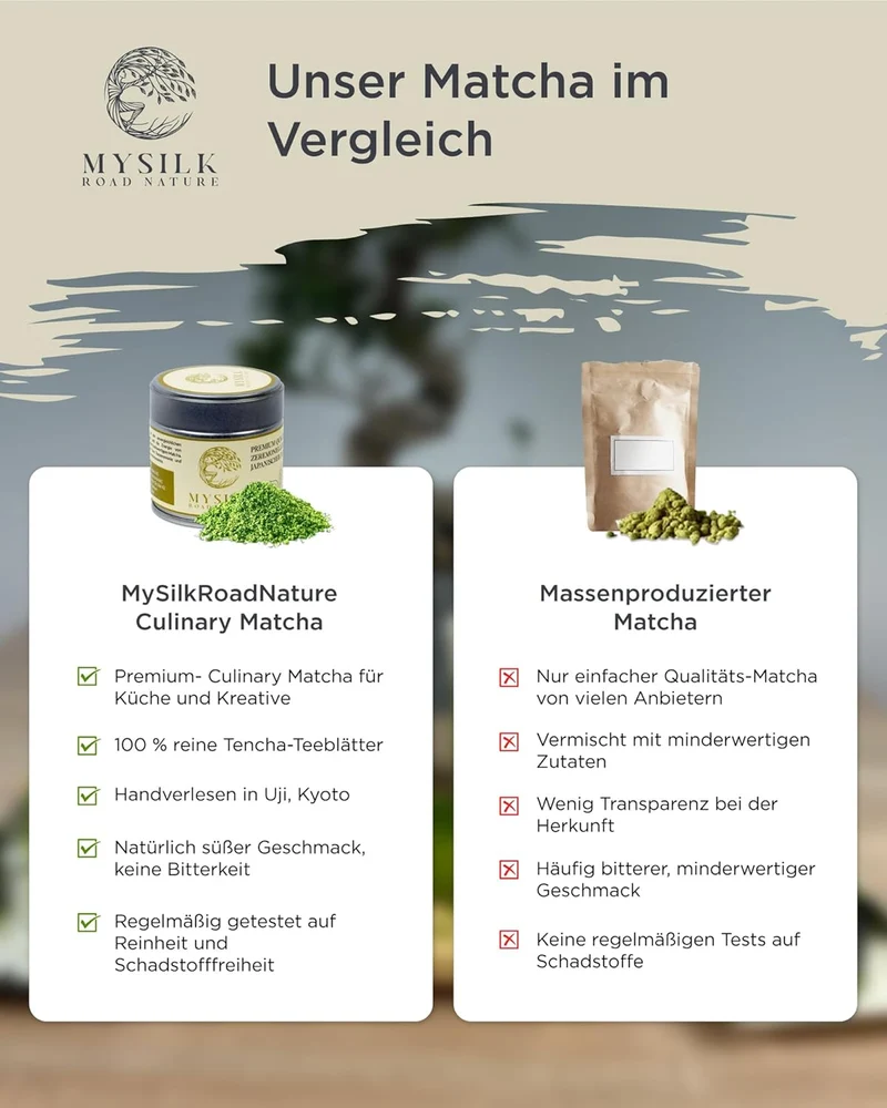 Matcha Pulver Culinary Grade 30 g – japanischer Grüntee aus Uji für Latte & Backen