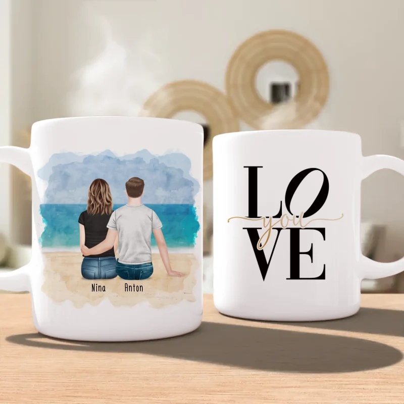 Personalisierte Tasse für Pärchen / Paar