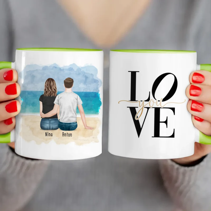 Personalisierte Tasse für Pärchen / Paar