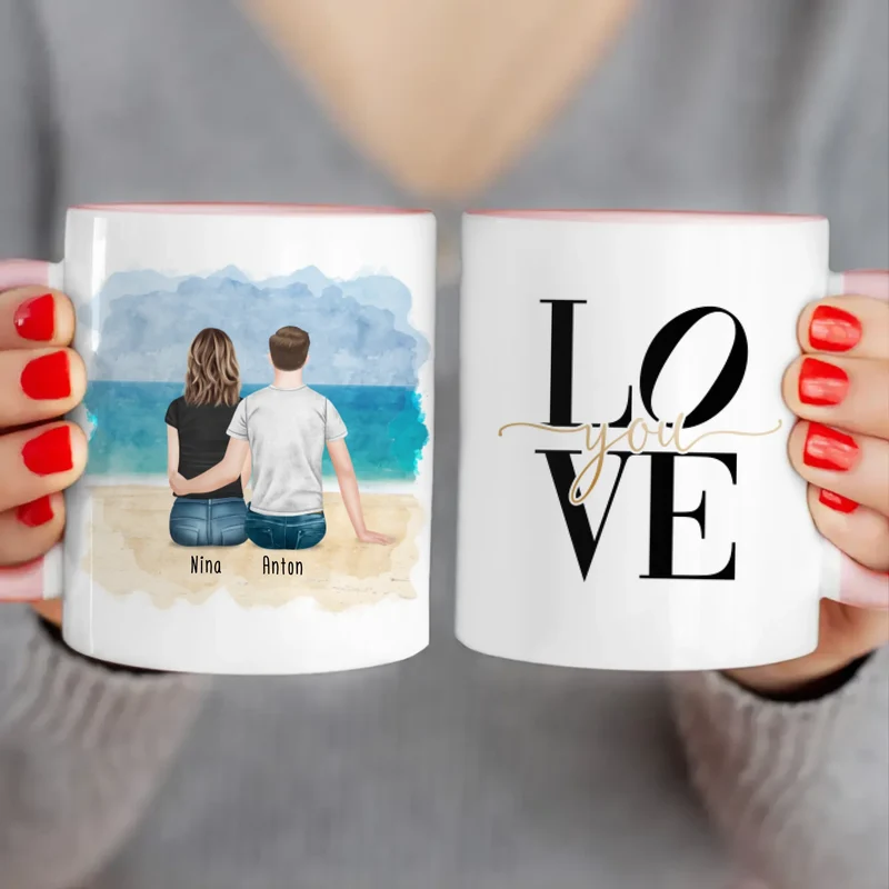 Personalisierte Tasse für Pärchen / Paar