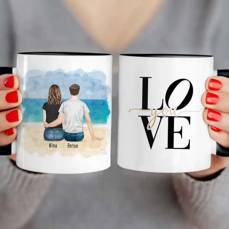 Personalisierte Tasse für Pärchen / Paar