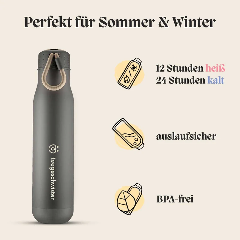 Edelstahl Thermosflasche