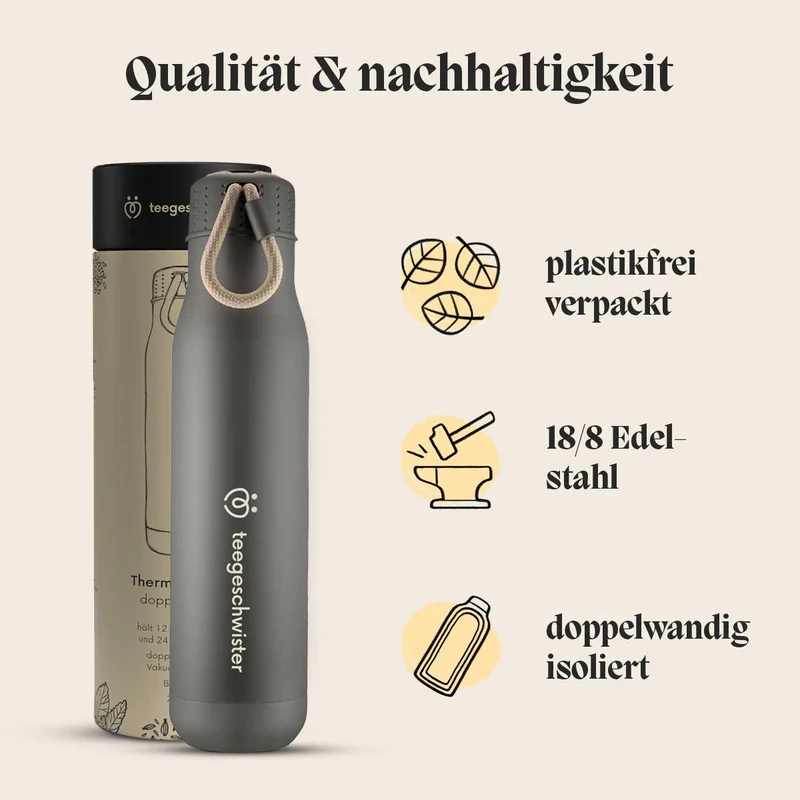 Edelstahl Thermosflasche