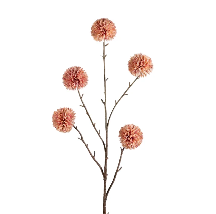 Pompom XL x5 L100cm peach