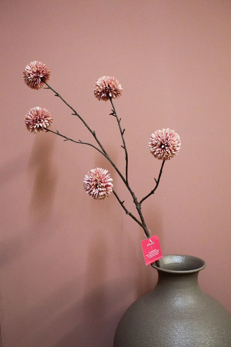 Pompom XL x5 L100cm peach