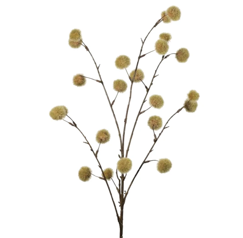 Pompom L91cm Green/Yellow