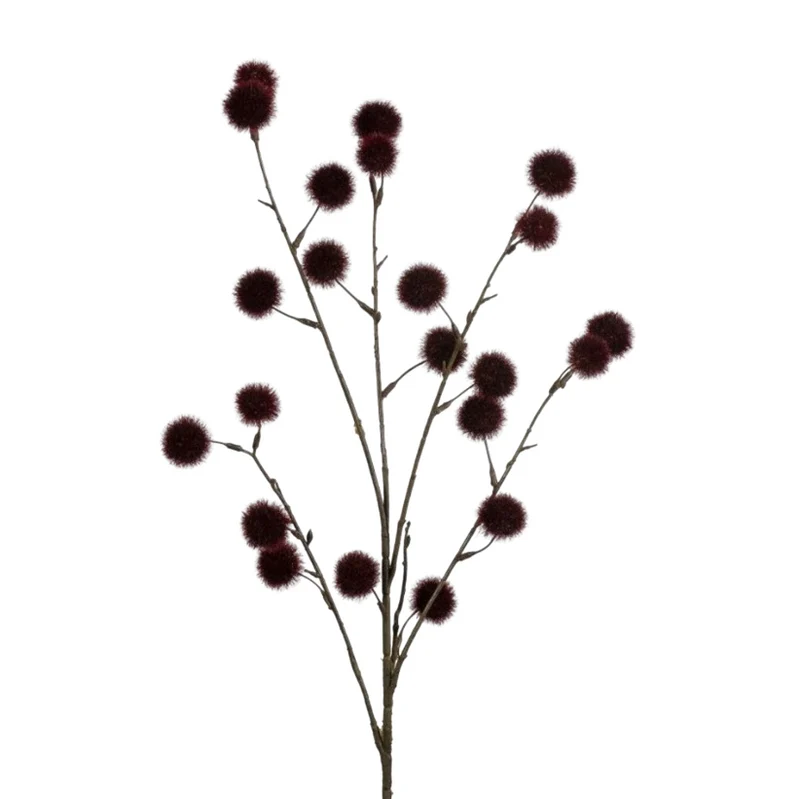 Pompom L91cm Bordeaux